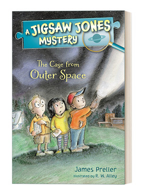小侦探琼斯1：外星来客之谜 英文原版 Jigsaw Jones The Case from Outer Space 儿童侦探悬疑推理故事书 英文版 进口英语原版书籍
