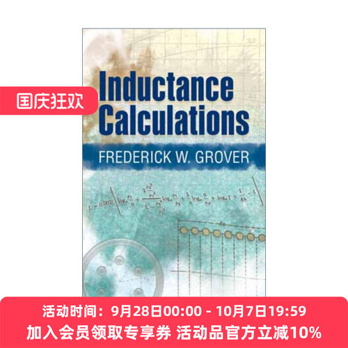 电感计算 英文原版 Inductance Calculations Dover Books on Electrical Engineering Frederick Grover 英文版 进口英语原版书籍