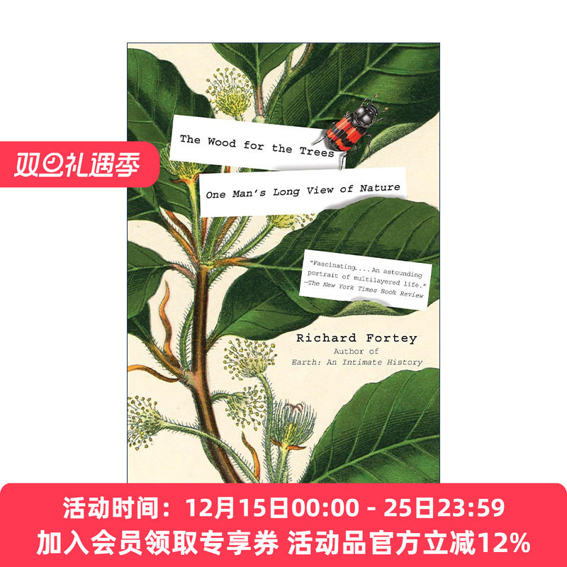 英文原版 The Wood for the Trees 以树还林 对自然的长远看法 生命简史作者Richard Fortey理查德·福提 英文版 进口英语原版书籍