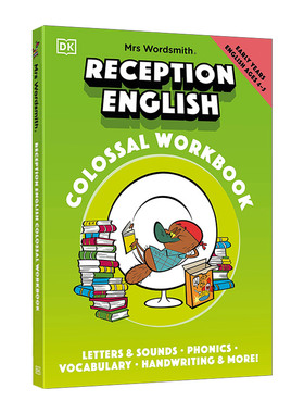 英文原版 Mrs Wordsmith Reception English Colossal Workbook 沃德史密斯夫人 英语练习册  4-5岁 英文版 进口英语原版书籍