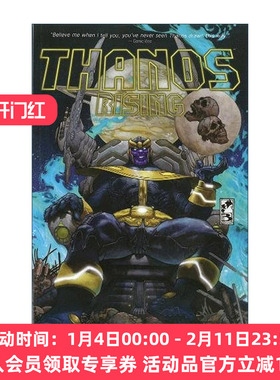 英文原版 Thanos Rising 灭霸崛起 复仇者联盟 漫威漫画 英文版 进口英语原版书籍