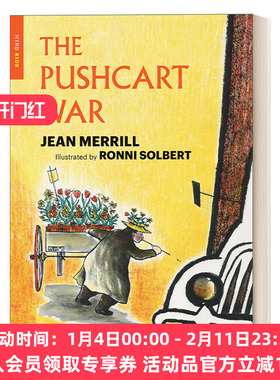 英文原版 The Pushcart War New York Review Children's Collection 手推车大作战 儿童历史小说 Jean Merrill 英文版 进口英语书