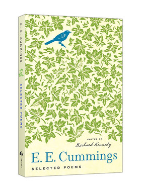 英文原版 Selected Poems 卡明斯诗选 美国诗人 英文版 进口英语原版书籍