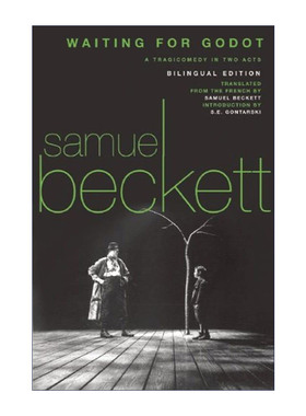 等待戈多 英法双语版 英文原版 Waiting for Godot En Attendant Godot 戏剧 Samuel Beckett塞缪尔·贝克特 进口英语原版书籍