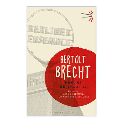 英文原版 Brecht On Theatre 布莱希特论戏剧 英文版 进口英语原版书籍