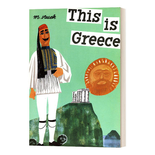 英文原版 This Is Greece 这里是希腊 米先生的世界旅游绘本 精装 英文版 进口英语原版书籍