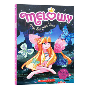 全彩成长故事儿童桥梁章节书 进口书籍 Melowy Surprise Visit The 英文原版 英文版 小飞马系列5 儿童英语课外阅读进阶 突然到访