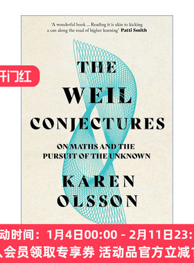 英文原版 The Weil Conjectures 韦尔猜想 关于数学和对未知的追求 英文版 进口英语原版书籍