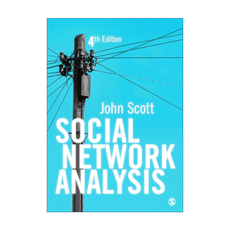 社会网络分析法 英文原版 Social Network Analysis 斯科特 英文版 进口英语原版书籍