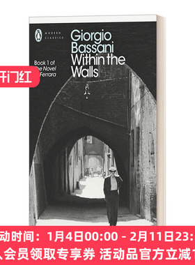 墙内 英文原版 Within the Walls 乔治 巴萨尼中篇小说选 企鹅现代经典 英文版 进口英语原版书籍