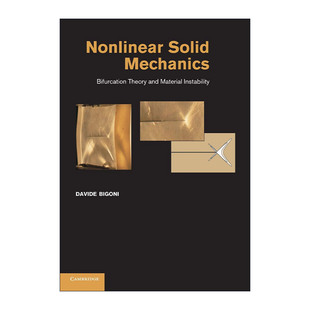 英文原版 Solid Nonlinear 分岔理论与材料不稳定性 Mechanics Davide 非线性固体力学 英文版 书籍 进口英语原版 Bigoni