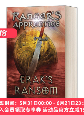 英文原版 Ranger's Apprentice 7 Erak's Ransom 皇家骑士7 埃拉克的赎金 英文版 进口英语原版书籍