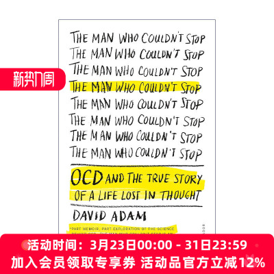 英文原版 The Man Who Couldn't Stop OCD and the True Story of a Life Lost in Thought 停不下来的人 强迫症自救指南 英文版