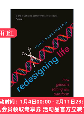 英文原版 Redesigning Life 重新设计生命 基因组编辑技术如何改变世界 英文版 进口英语原版书籍