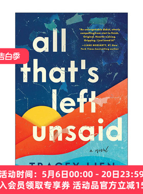 英文原版 All That's Left Unsaid 未说的一切 悬疑小说 2022年度洛杉矶时报国际畅销书 英文版 进口英语原版书籍