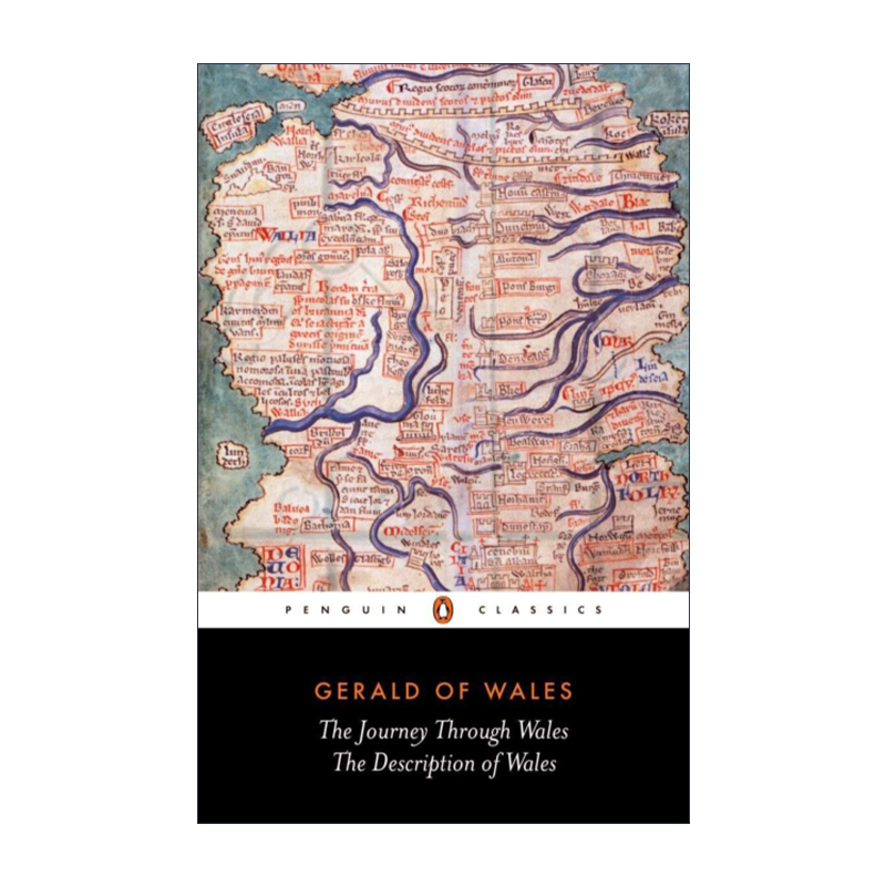 英文原版 The Journey Through Wales and the Description of Wales 威尔士巡游记及威尔士风物志 企鹅黑经典 英文版 进口英语书