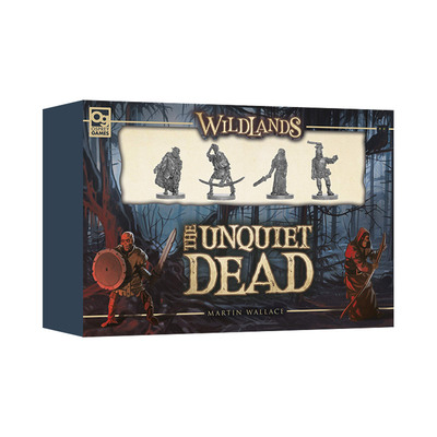 英文原版 Wildlands The Unquiet Dead 荒野大陆 不死之尸 多人桌游卡牌游戏 英文版 进口英语原版书籍