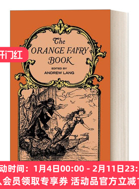 安德鲁 英文原版 The Orange Fairy Book 朗格经典童话系列 朗格橙色童话 英文版 进口英语原版书籍