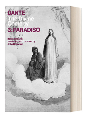 但丁神曲 英文原版 The Divine Comedy III. Paradiso 天堂篇 意英双语版 英文版 进口英语原版书籍