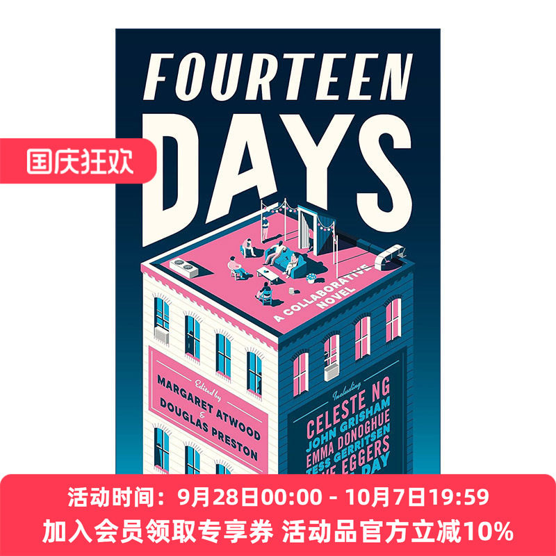 英文原版 Fourteen Days 纽约公寓14天 知名作家云集合著小说 玛格丽特阿特伍德 伍绮诗 艾玛多诺霍等 英文版 进口英语原版书籍