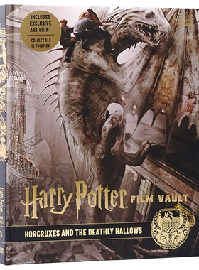 哈利波特电影回顾设定集3 魔法石 魂器与死亡圣器 英文原版 Harry Potter The Film Vault  Volume 3英文版进口英语书 Titan Books