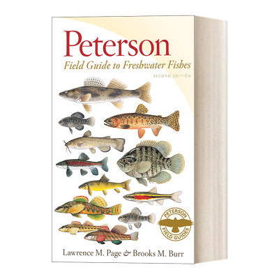 英文原版 Peterson Field Guide to Freshwater Fishes Second Edition 彼得森淡水鱼指南 第二版 英文版 进口英语原版书籍