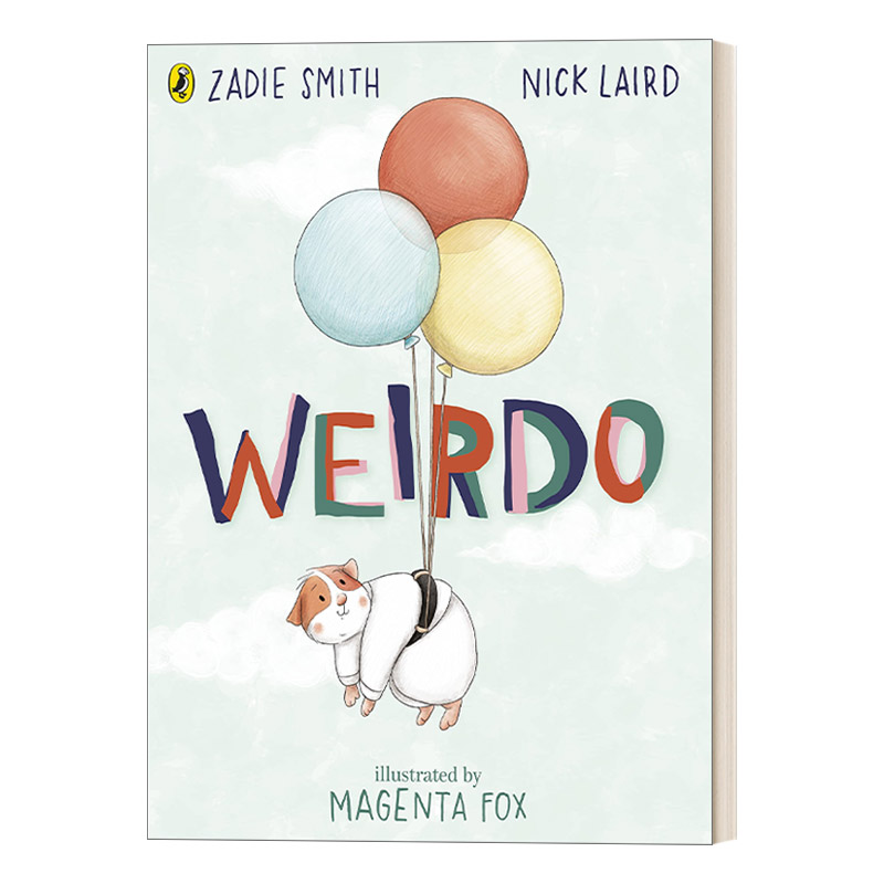 柔道豚鼠 英文原版 Weirdo 扎迪·史密斯与丈夫合作儿童绘本 动物及动物故事主题 英文版 进口英语原版书籍