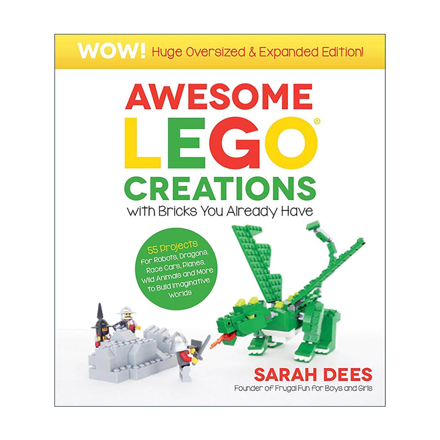 英文原版 Awesome LEGO Creations with Bricks You Already Have 乐高创意系列 用现有的积木打50件 英文版 进口英语原版书籍