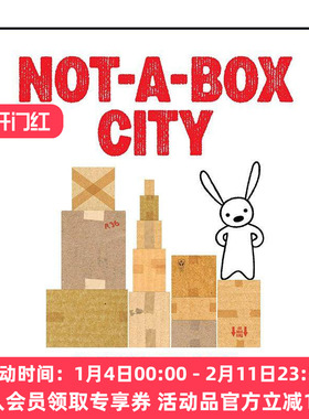 英文原版 Not a Box City 这不是个箱子续集 精装图画书 Antoinette Portis 英文版 进口英语原版书籍
