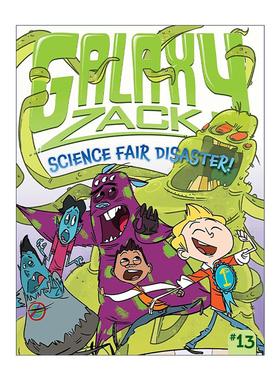 英文原版 Science Fair Disaster 银河系扎克13 英文版 进口英语原版书籍