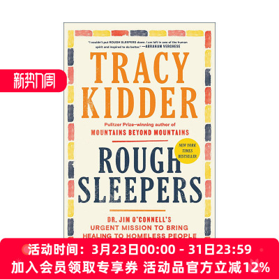 英文原版 Rough Sleepers 露宿者 治愈流浪者传记 普利策奖得主 新机器的灵魂作者Tracy Kidder 英文版 进口英语原版书籍