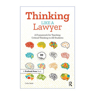 批判性思维 书籍 Thinking 进口英语原版 英文版 框架 Lawyer Like 英文原版 像律师那样思考