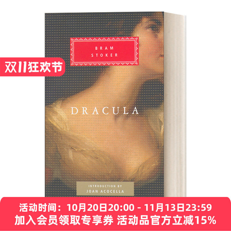 英文原版 Dracula 德古拉 布莱姆·斯托克 Everyman精装收藏版 英文版 进口英语原版书籍