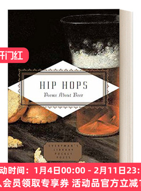 英文原版 Hip Hops Poems About Beer 酒诗歌集 Everyman精装收藏版 口袋诗歌系列 英文版 进口英语原版书籍