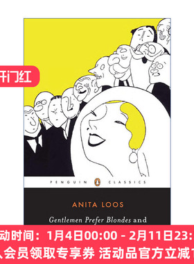 绅士爱美人  英文原版 Gentlemen Prefer Blondes and But Marry Brunettes (Penguin Classics) 与 绅士要娶黑发美人 An