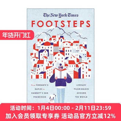 英文原版 New York Times Footsteps 文学履途 漫游在伟大故事诞生之地 英文版 进口英语原版书籍