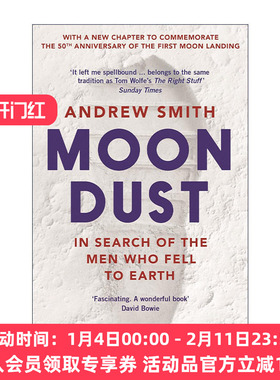 英文原版 Moondust 月尘 寻找曾经登上月球的人们 英文版 进口英语原版书籍