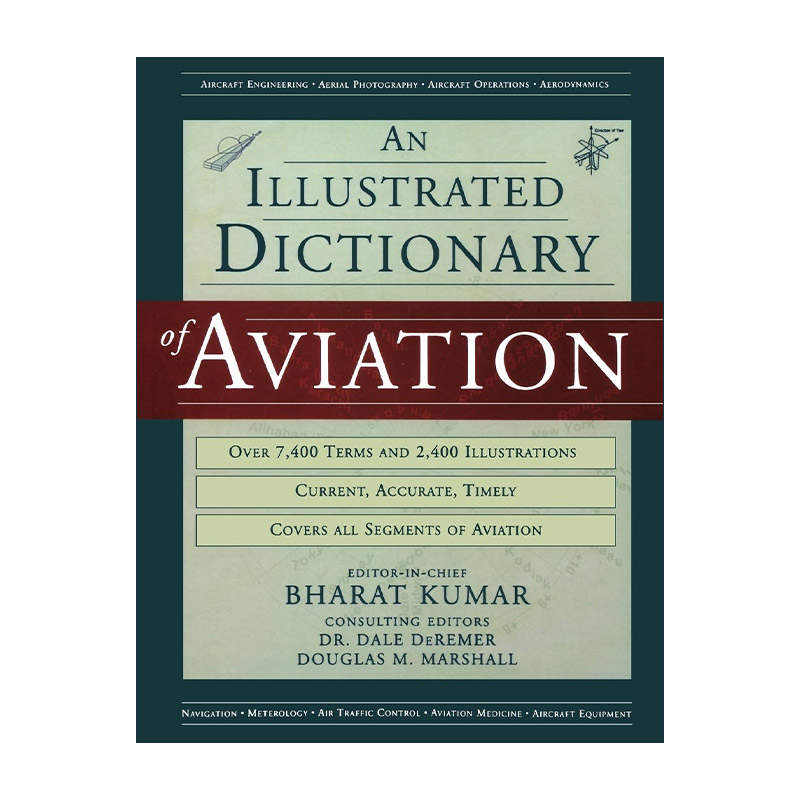 英文原版 An Illustrated Dictionary of Aviation 航空图解英语词典 精装 航空专业词汇大百科 英文版 进口英语原版书籍