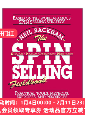 英文原版 The SPIN Selling Fieldbook 销售巨人 SPIN非传统销售模式实战手册 尼尔·雷克汉姆 英文版 进口英语原版书籍