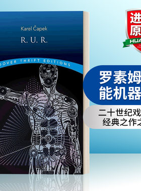 英文原版 罗素姆万能机器人 Rossum's Universal Robots Dover Thrift Editions 英文版 进口英语原版书籍