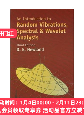 英文原版 An Introduction to Random Vibrations Spectral & Wavelet Analysis 随机振动 光谱与小波分析入门 第三版 进口英语书
