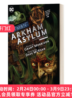 英文原版 Batman Arkham Asylum The Deluxe Edition 蝙蝠侠 阿卡姆疯人院精装版 DC漫画 精装 英文版 进口英语原版书籍