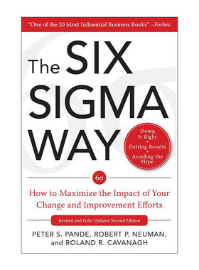英文原版 Six Sigma Way 六西格玛管理法 英文版 进口英语原版书籍
