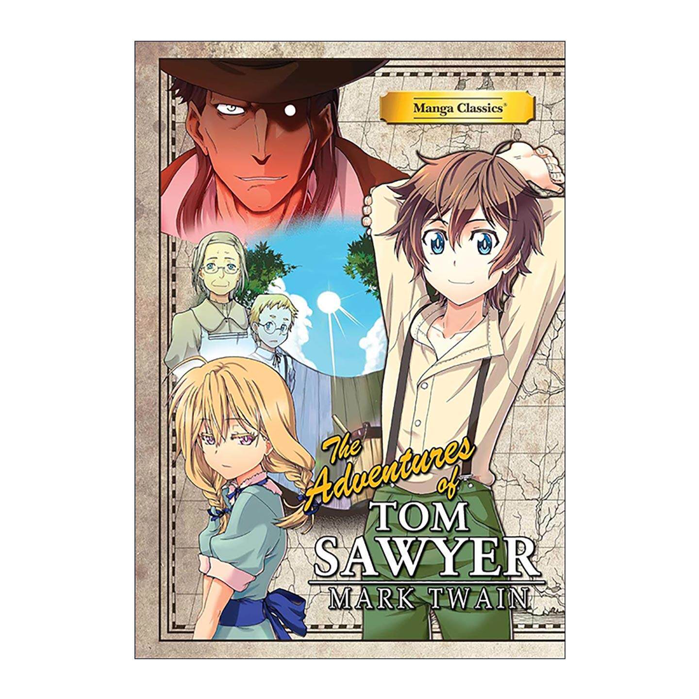 英文原版 The Adventures Of Tom Sawyer 汤姆索亚历险记 漫画版世界名著系列Manga Classics 英文版 进口英语原版书籍