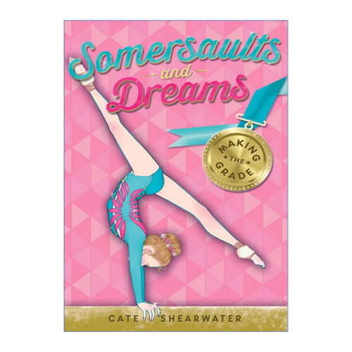 体操少女逐梦记  英文原版 Somersaults and Dreams Making the Grade 初露头角 儿童插画章节书 英文版 进口英语原版书籍