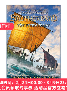 英文原版 The Stern Chase The Brotherband Chronicles Book 9兄弟团编年史系列9 船尾追逐 青少年奇幻冒险小说 进口英语原版书籍