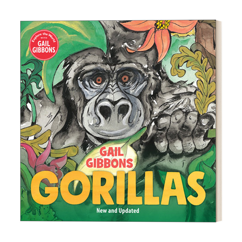 大猩猩 英文原版 Gorillas New & Updated Edition 新版 盖尔吉本斯少儿百科系列 4-8岁儿童精装科普绘本 英文版 进口英语原版书籍 书籍/杂志/报纸 儿童读物原版书 原图主图