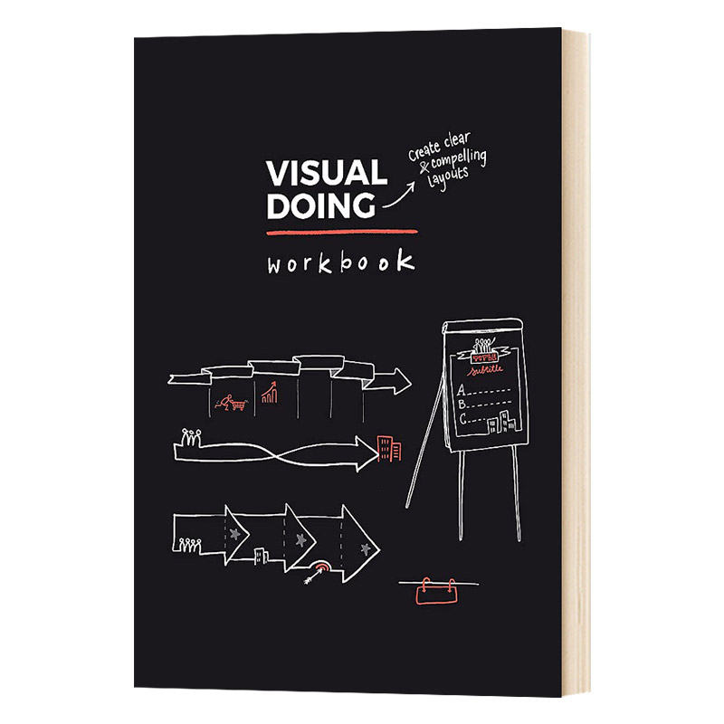 英文原版 Visual Doing Workbook 视觉行为:练习册 英文版