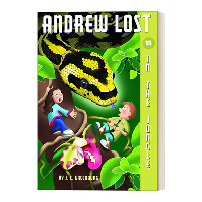 英文原版 In the Jungle Andrew Lost 15 安德鲁不见了系列15 英文版 进口英语原版书籍