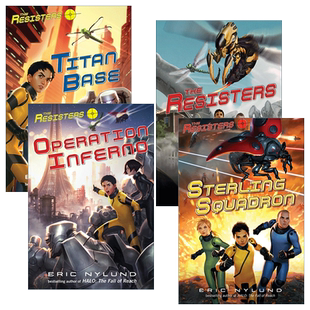 英文原版 The Resisters 抵抗者系列4册 儿童科幻章节桥梁故事书 Eric Nylund 英文版 进口英语原版书籍